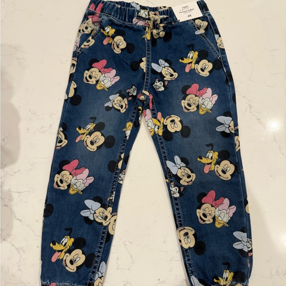 Disney Kids' Blue Mickey Mouse Joggers